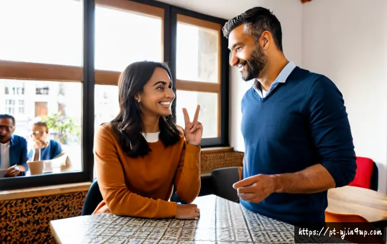 Home 17 경력 회복탄력성을 위한 네트워킹 전략 - Photorealistic career networking scene in a welcoming Lisbon coworking space, a mid-career Portugues...